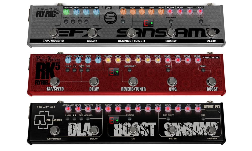 Tech 21 Introduces Three New Fly Rigs - Jazz Guitar Today