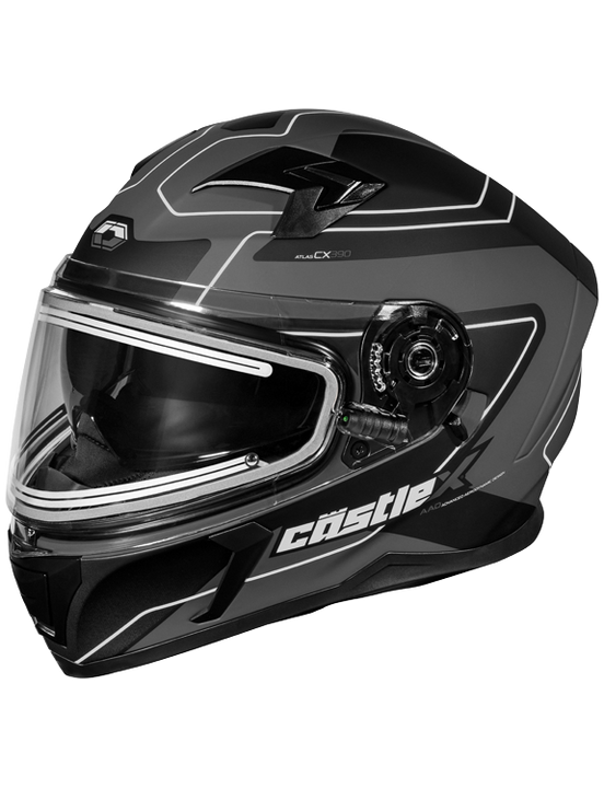 Castle X CX390 Electric Shield Snowmobile Helmet - Jaxn Motorsports