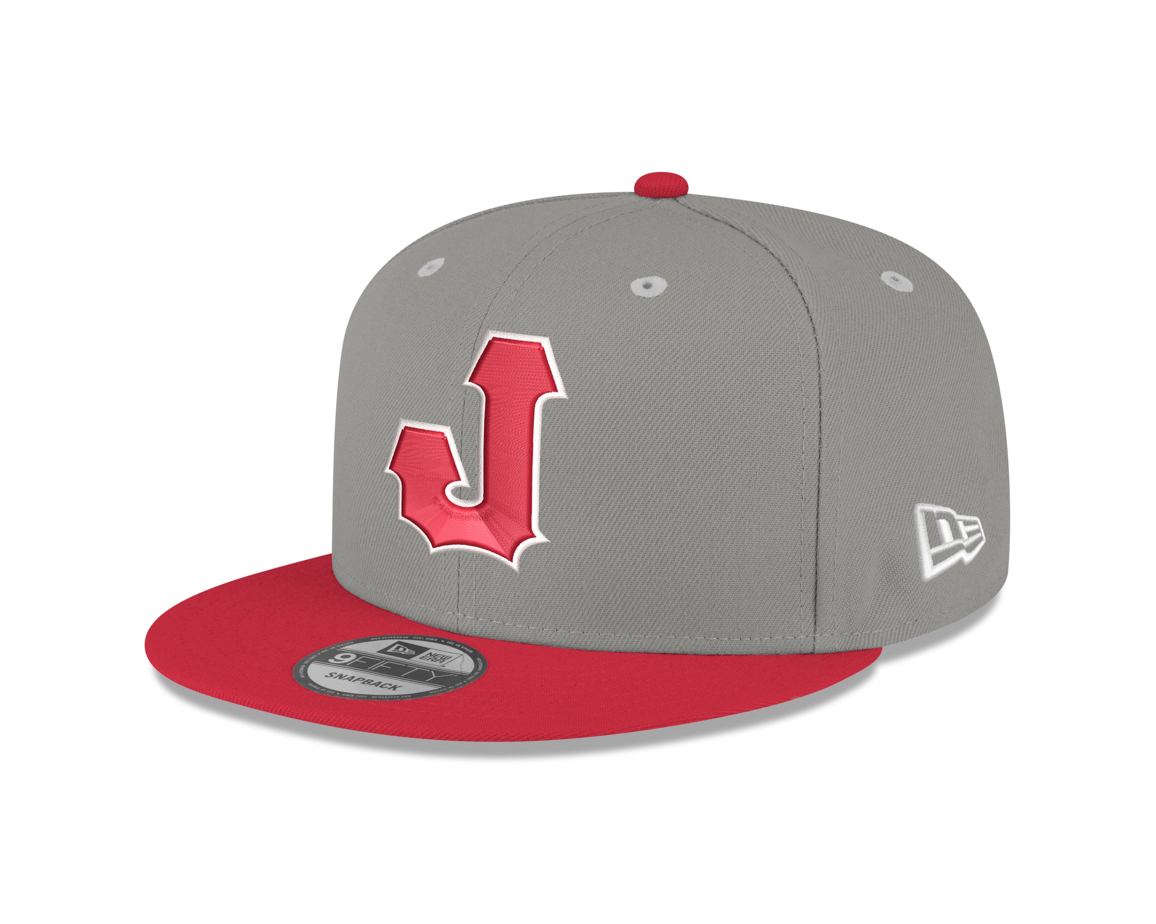 Jacksonville Jumbo Shrimp New Era Jacksonville Red Caps Heather