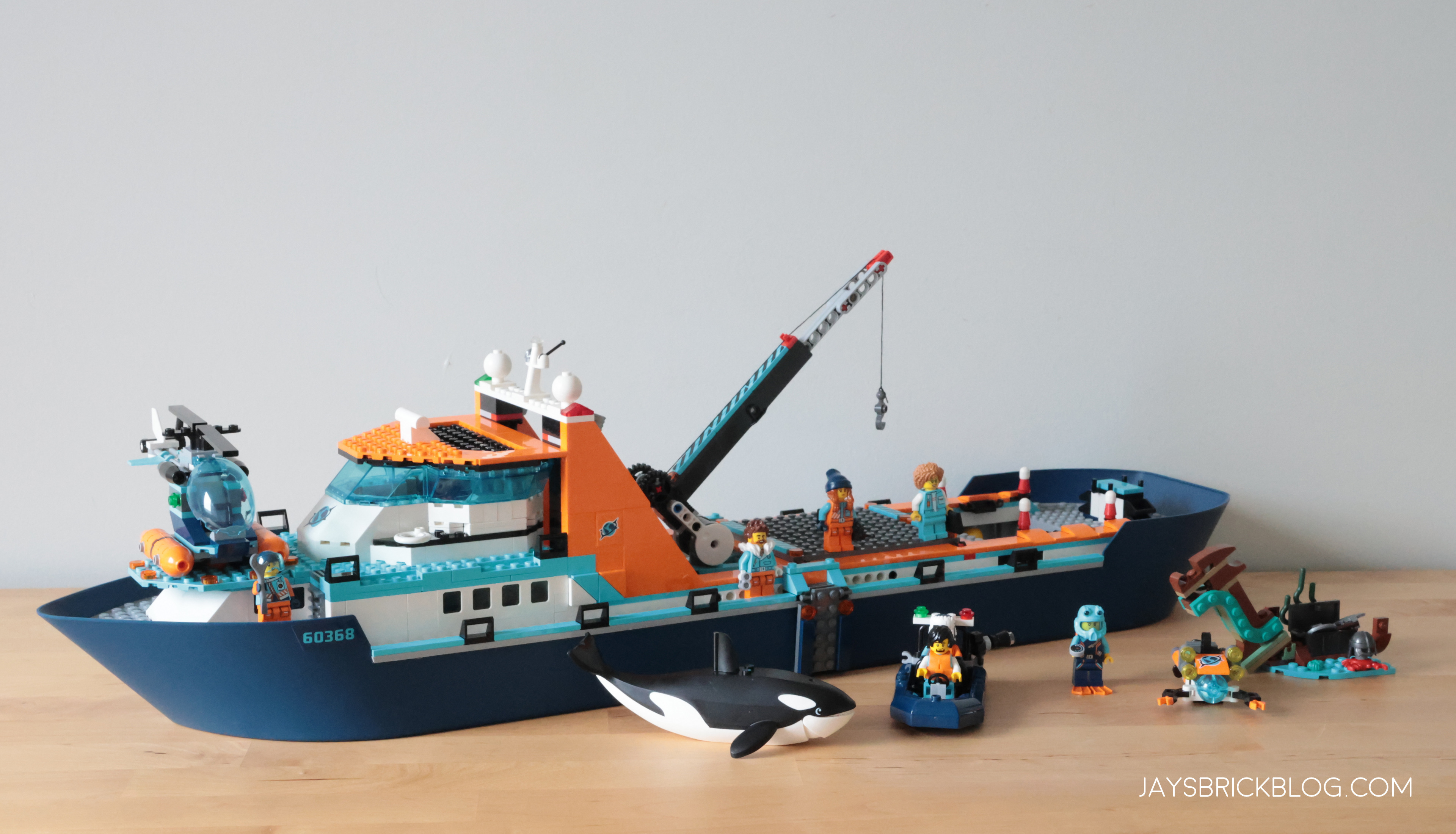 Review: LEGO 60368 Arctic Explorer Ship - Jay's Brick Blog
