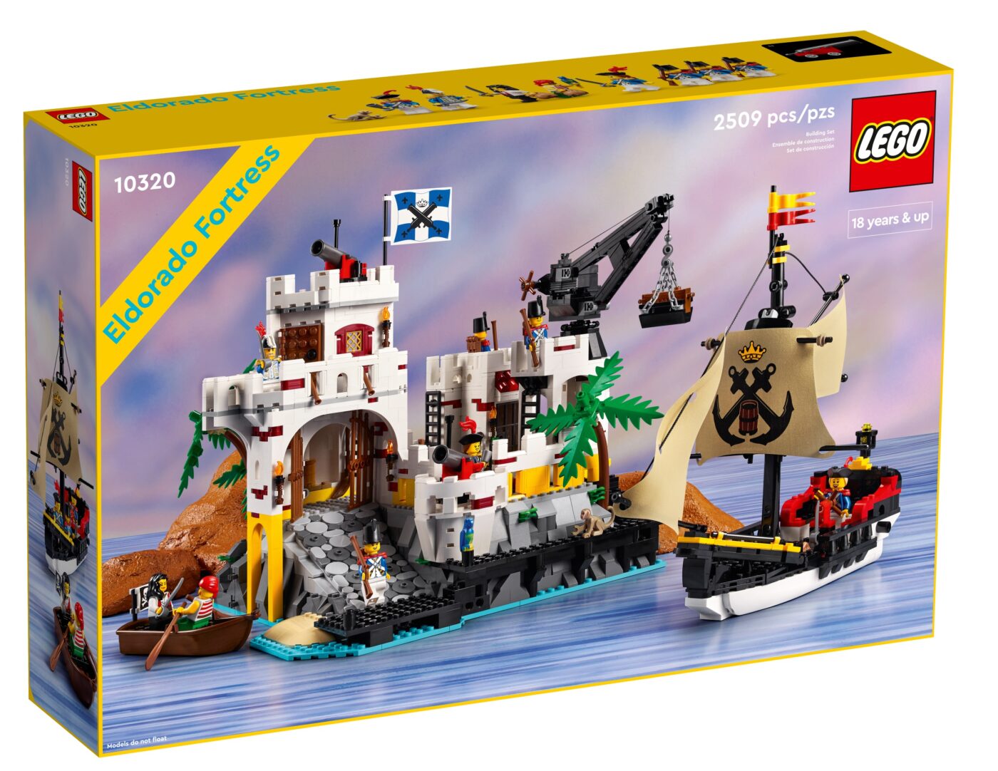 Review: LEGO 10320 Eldorado Fortress (2023) - Jay's Brick Blog