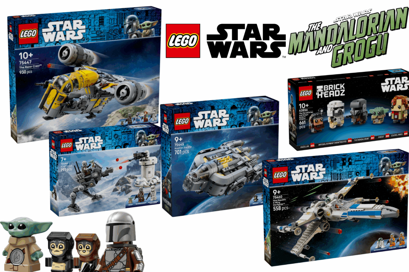 LEGO The Mandalorian and Grogu sets officially revealed! - Jay's