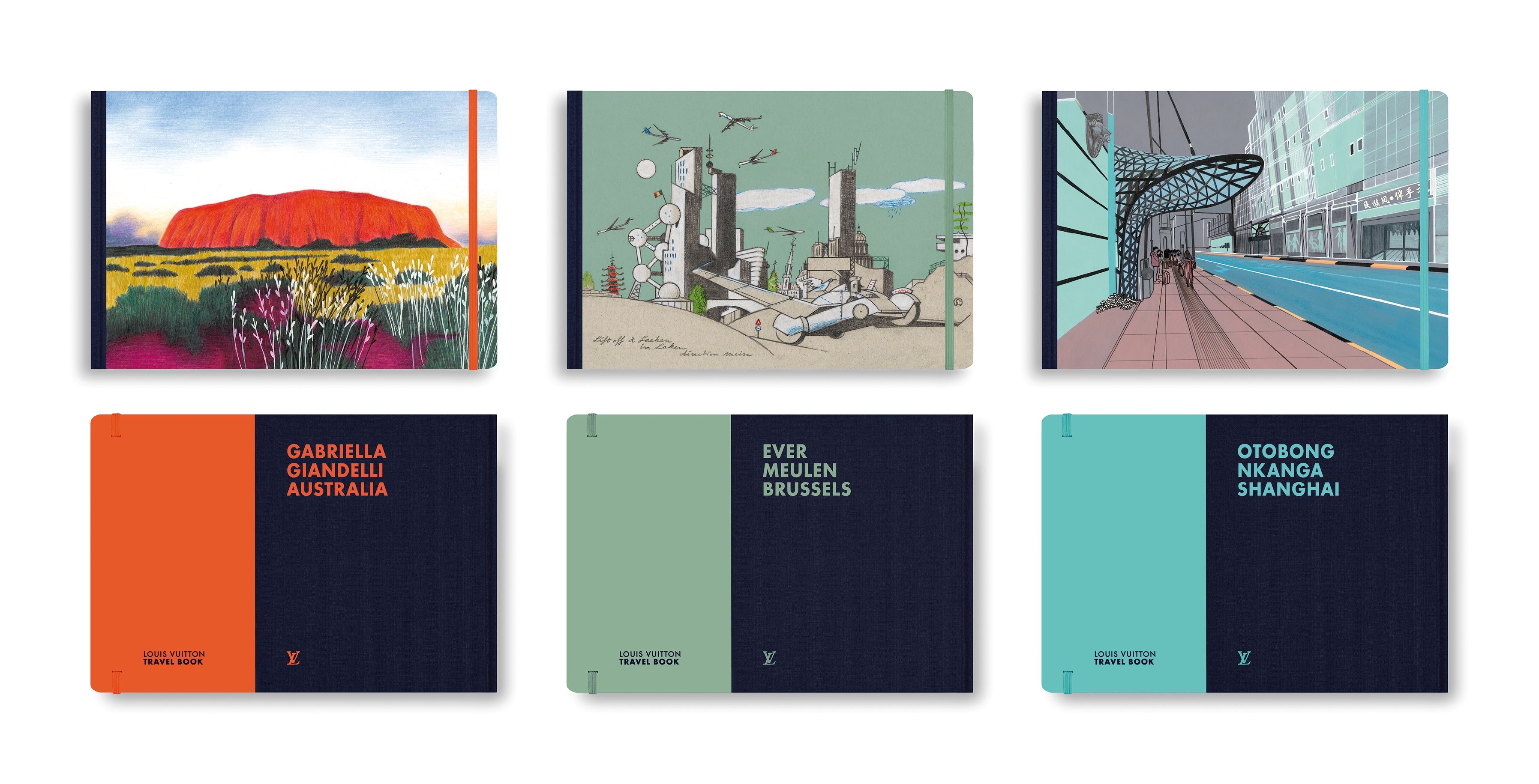 アーティストが描く、ルイ・ヴィトンならではの旅ブック Brief_006