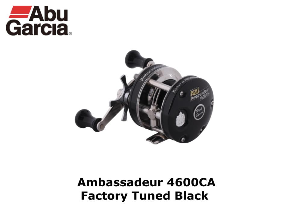 Abu Garcia Ambassadeur 4600CA Factory Tuned Black – JDM TACKLE HEAVEN