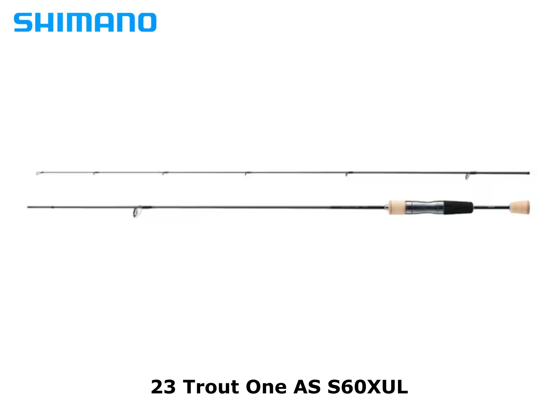 Shimano 23 Trout One AS S60XUL – JDM TACKLE HEAVEN
