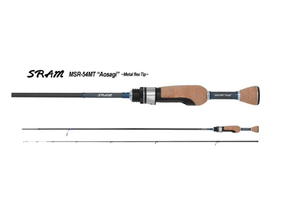 Tict Sram MSR-54MT Aosagi 2 Pieces Spinning Rod – JDM TACKLE HEAVEN