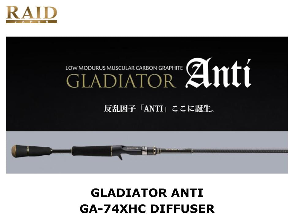 Raid Japan Gladiator Anti Baitcasting GA-74XHC Diffuser – JDM