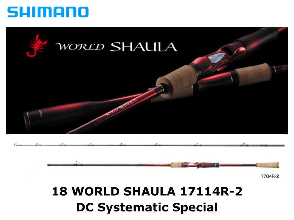 Shimano 18 World Shaula Baitcasting 17114R-2 DC Systematic Special