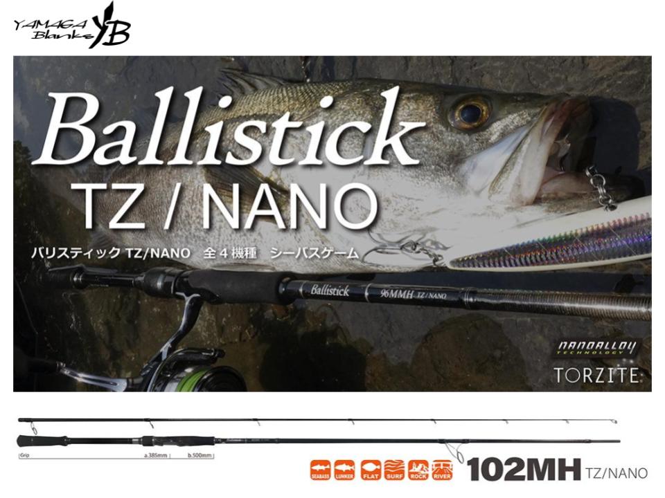 Pre-Order Yamaga Blanks Ballistick 102MH TZ/NANO – JDM TACKLE HEAVEN