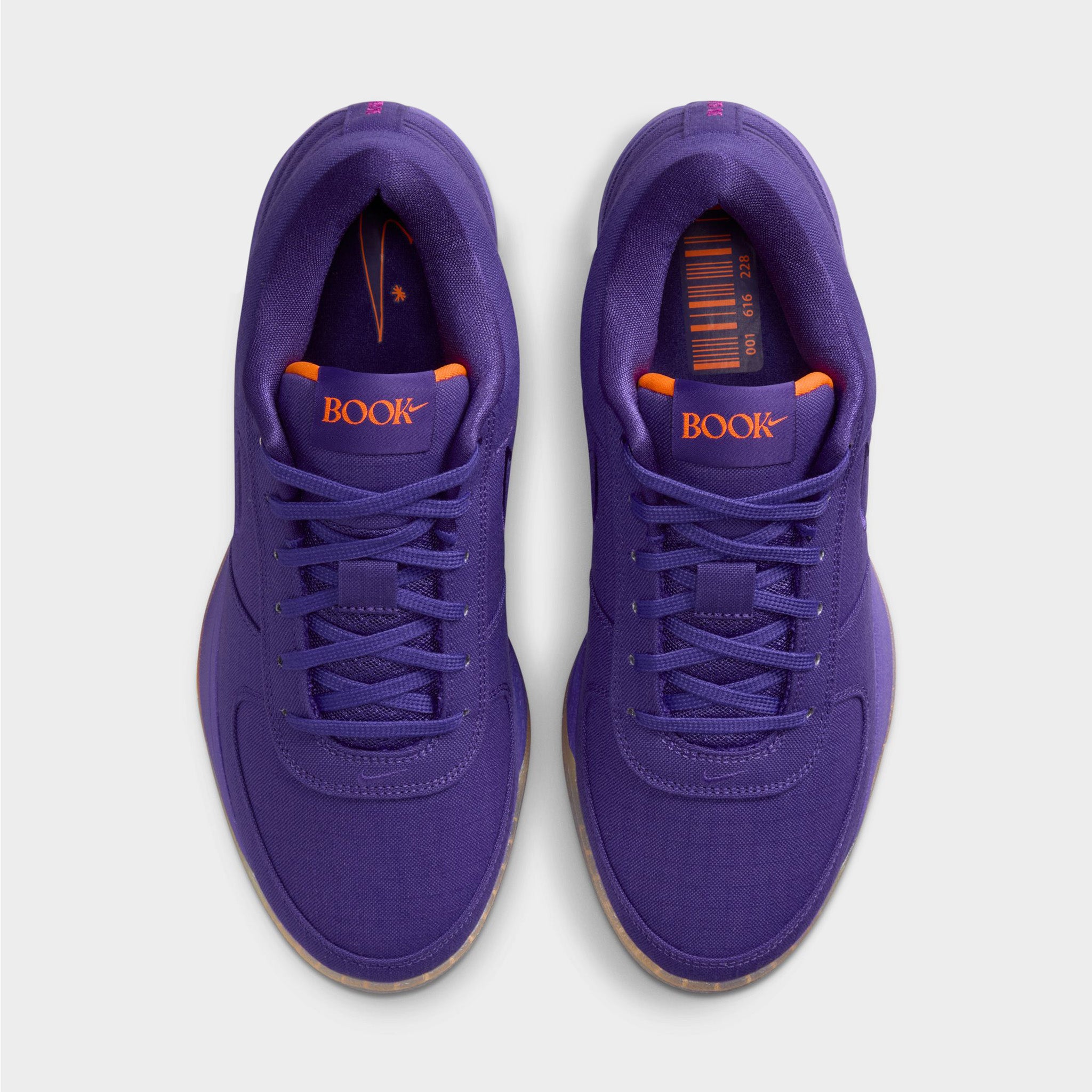 Nike Book 1 Court Purple / Total Orange - Taupe Grey – JD Sports