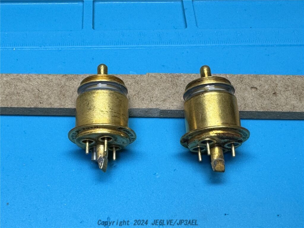 特殊真空管 | JE6LVE/JP3AEL HP & Blog