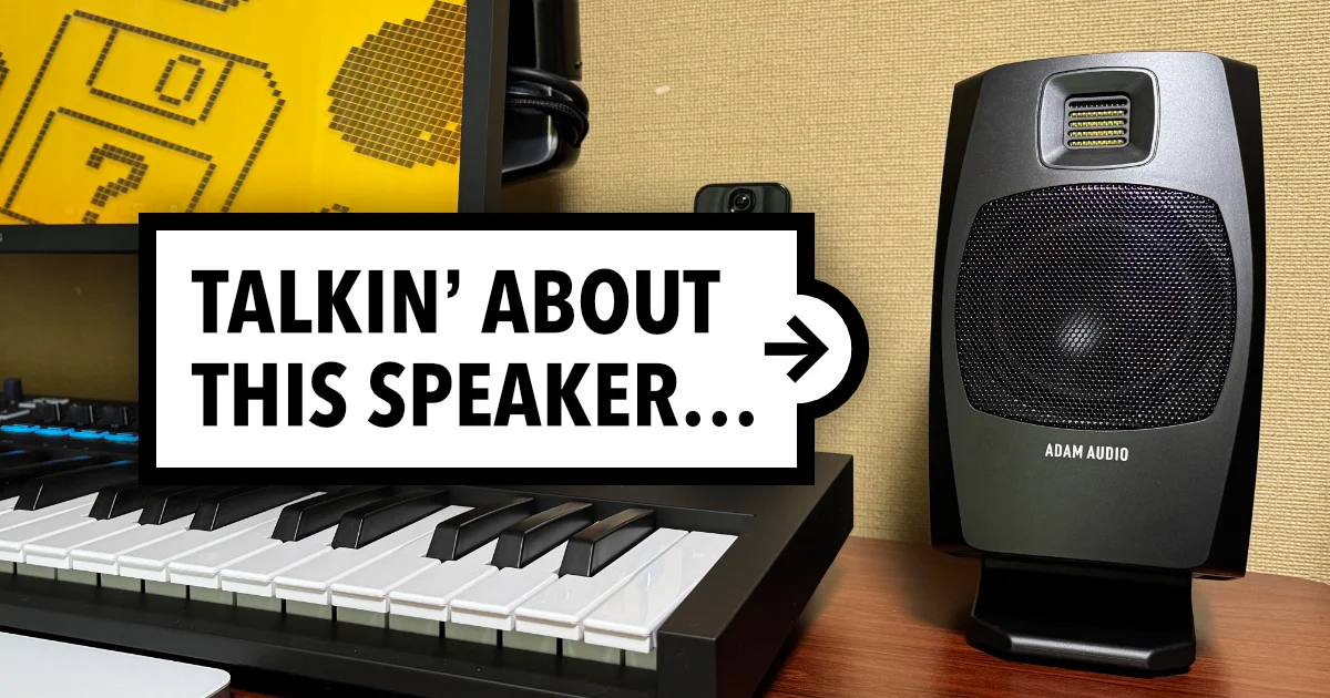 ADAM Audio D3V レビュー: ついに我が家にもまともなモニター