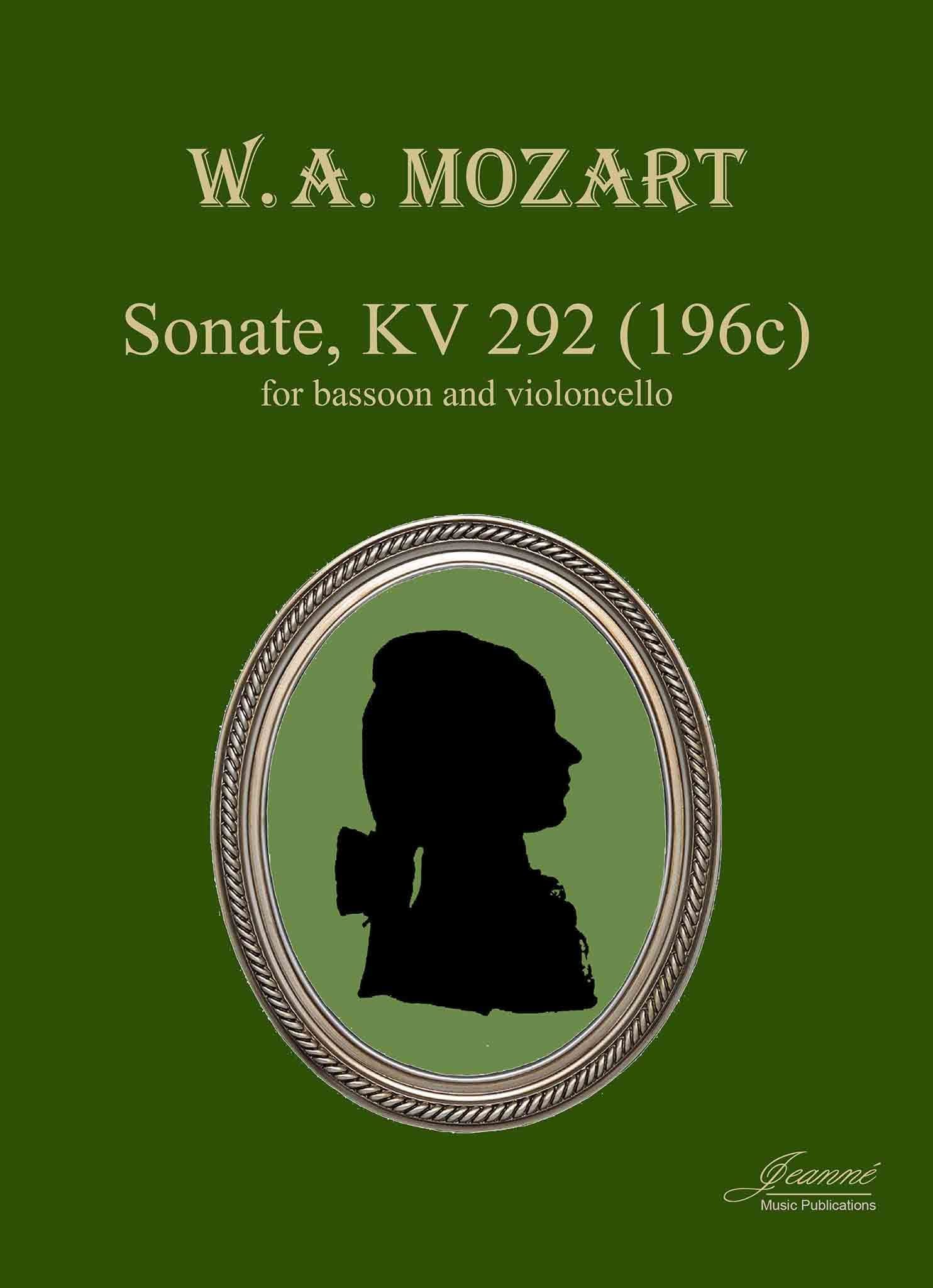 Mozart: Sonate K292 for bassoon and cello – Jeanne-Inc