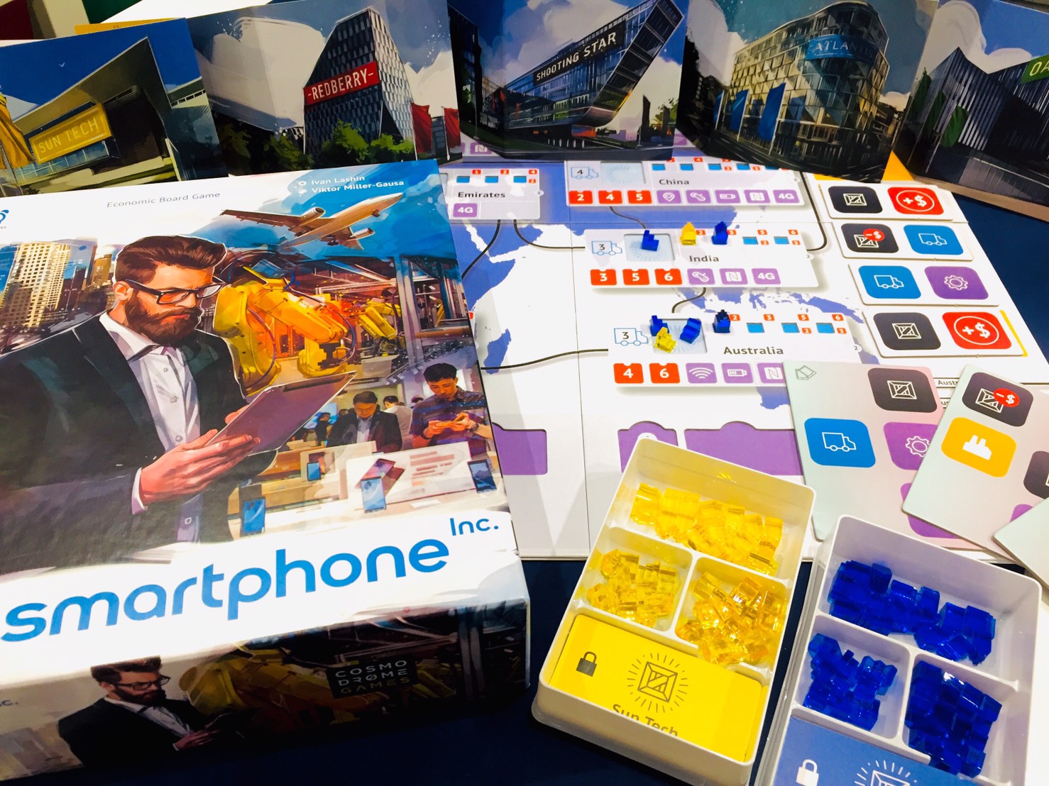 ゲーム紹介]スマートフォン株式会社 | JELLY JELLY CAFE ボードゲーム