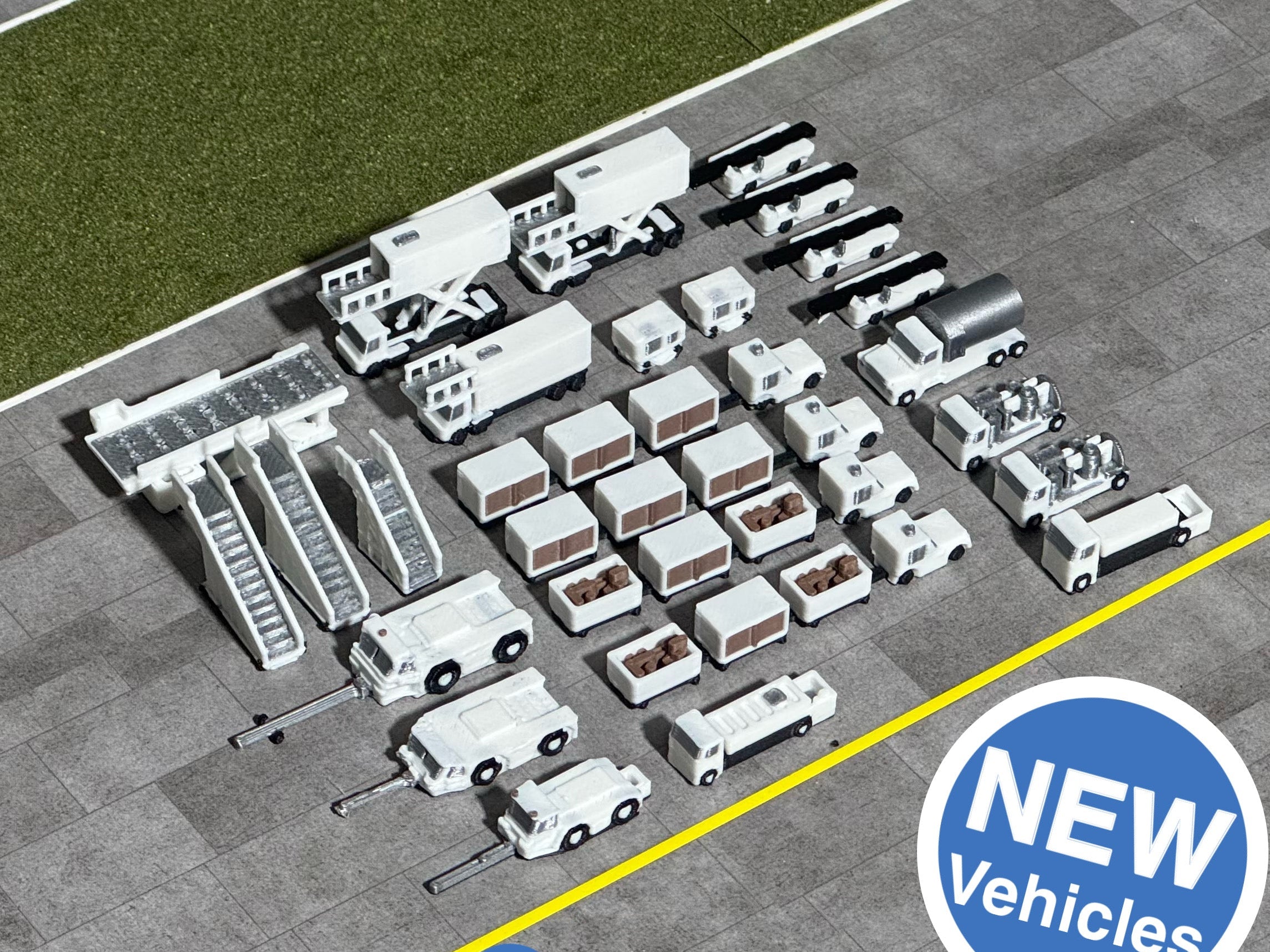 NEW: 1:400 Scale GENERIC GSE DELUXE- more vehicles + improved