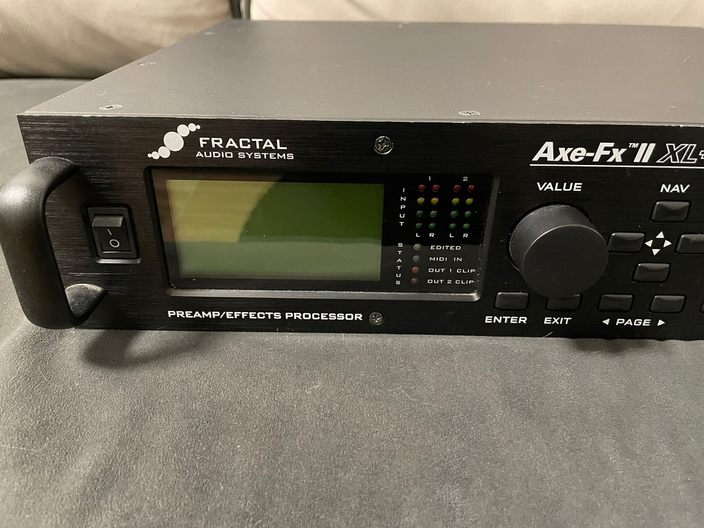 Consignment] Fractal Axe-Fx II XL+ Preamp/FX Processor – Jerber Guitar