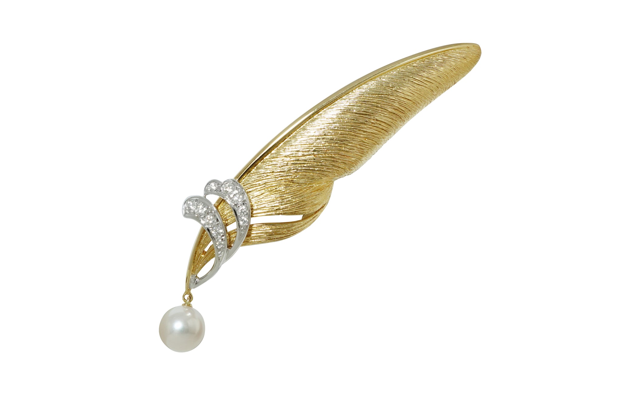 美品 箱付 ミキモト パール 6粒 皇室御用達 コサージュ シルバー