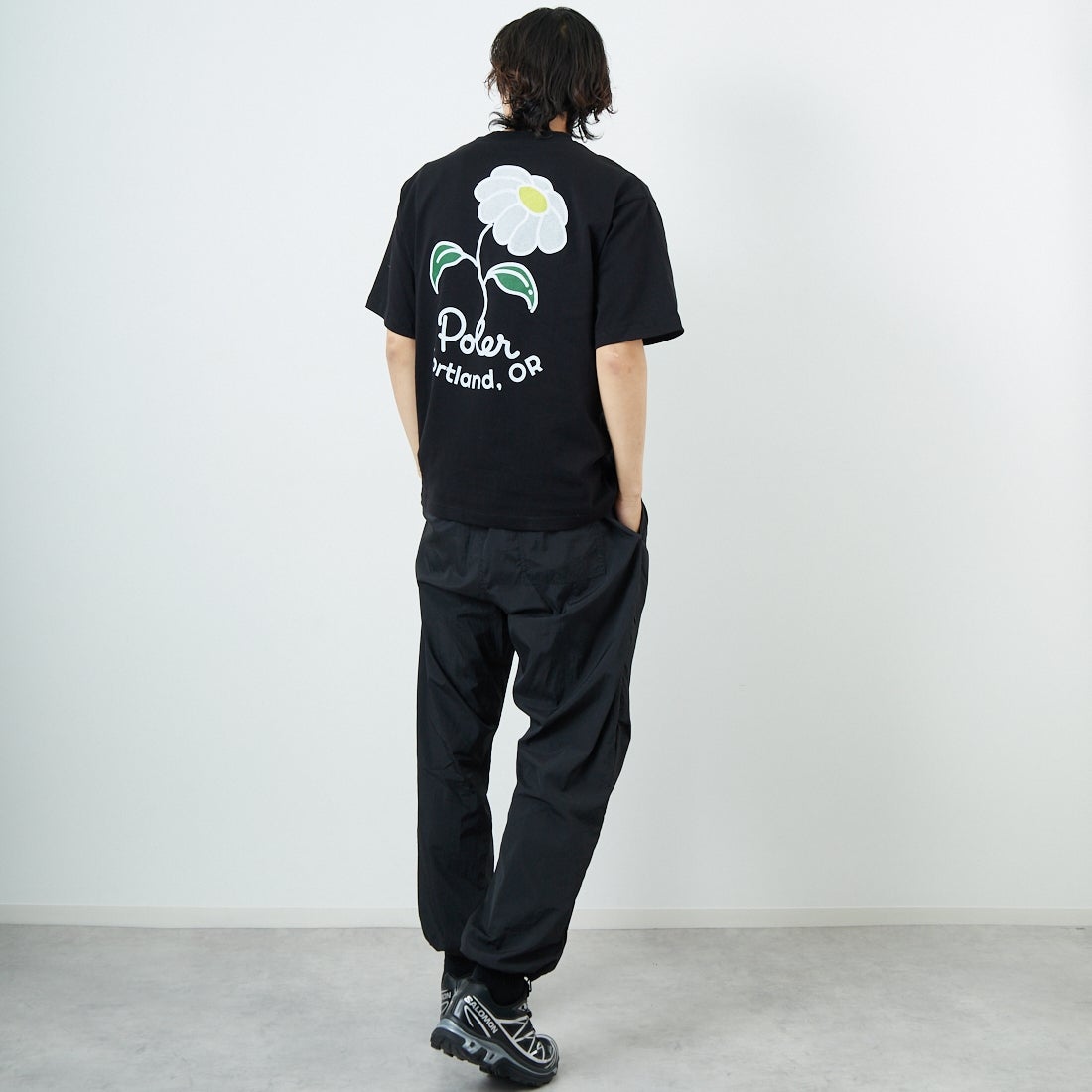 POLeR [ポーラー] フラワープリントTシャツ [259MCV0032-JF]｜ジーンズ