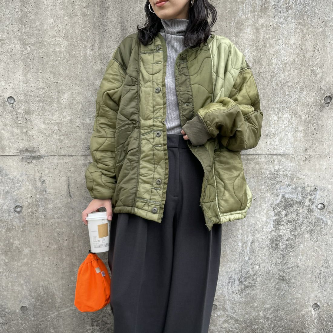 77circa キルティング リメイク中綿モッズコート 復刻版 美品 希少 美