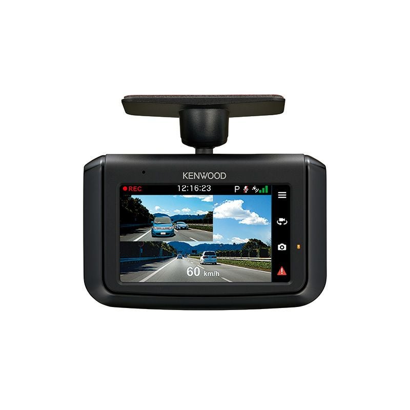 前後撮影対応 2カメラドライブレコーダー DRV-G50W 日本製 製品3年保証