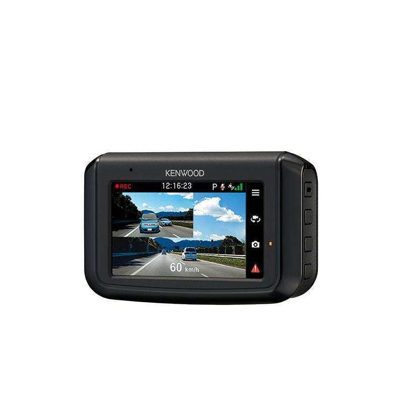 前後撮影対応 2カメラドライブレコーダー DRV-G50W 日本製 製品3年保証