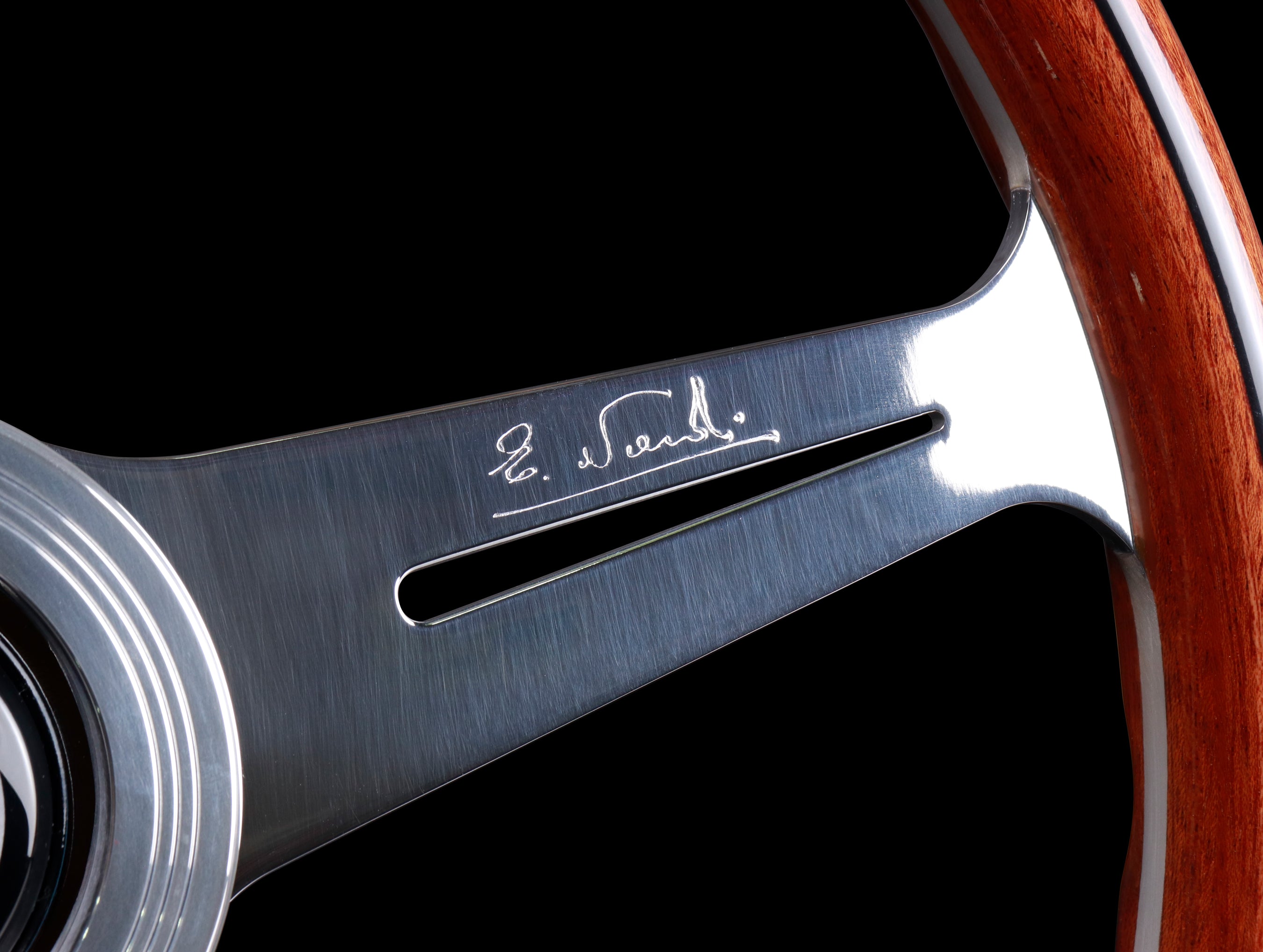 Nardi Classic Wood 360mm Steering Wheel w/ Flat Spokes - JHPUSA