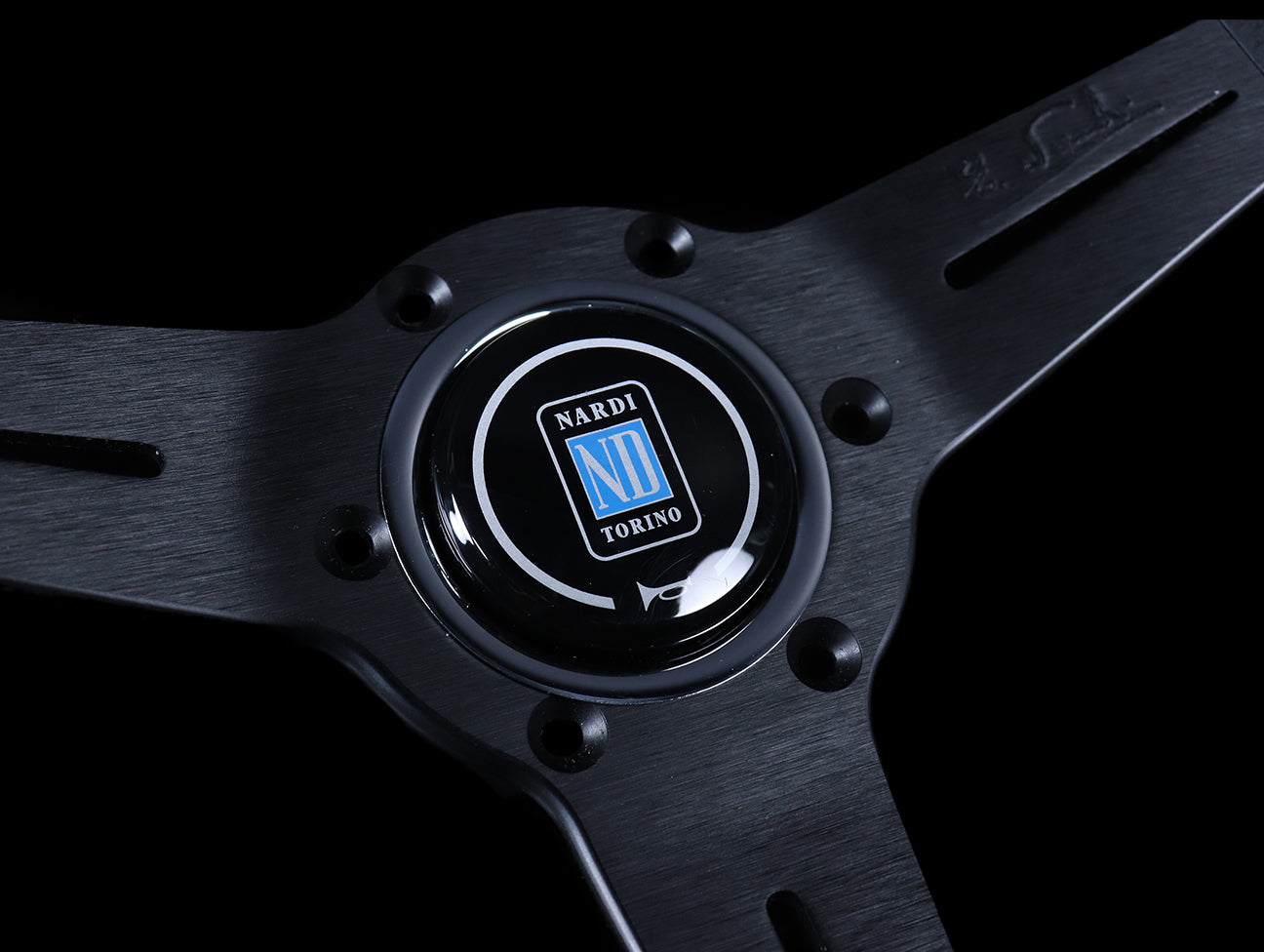 Nardi Classic 360mm Steering Wheel - Black Perforated Leather