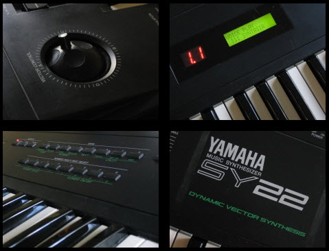 Yamaha SY22 Dynamic Vector Synthesizer – BALL of fun! – Jim Atwood
