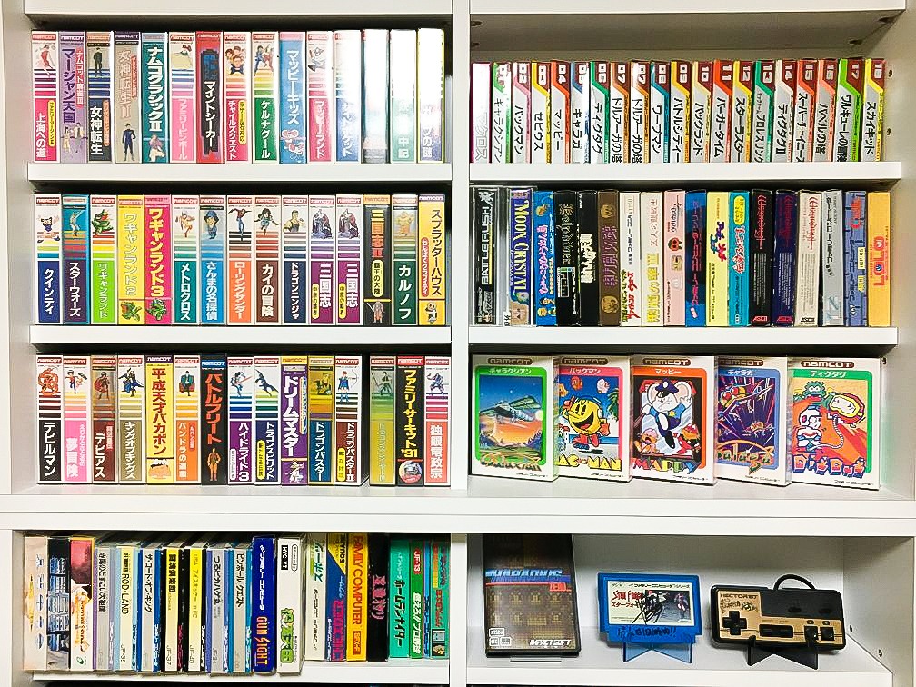 ファミコンカセット18本 ファミコンカセット全1,053本を箱付きで