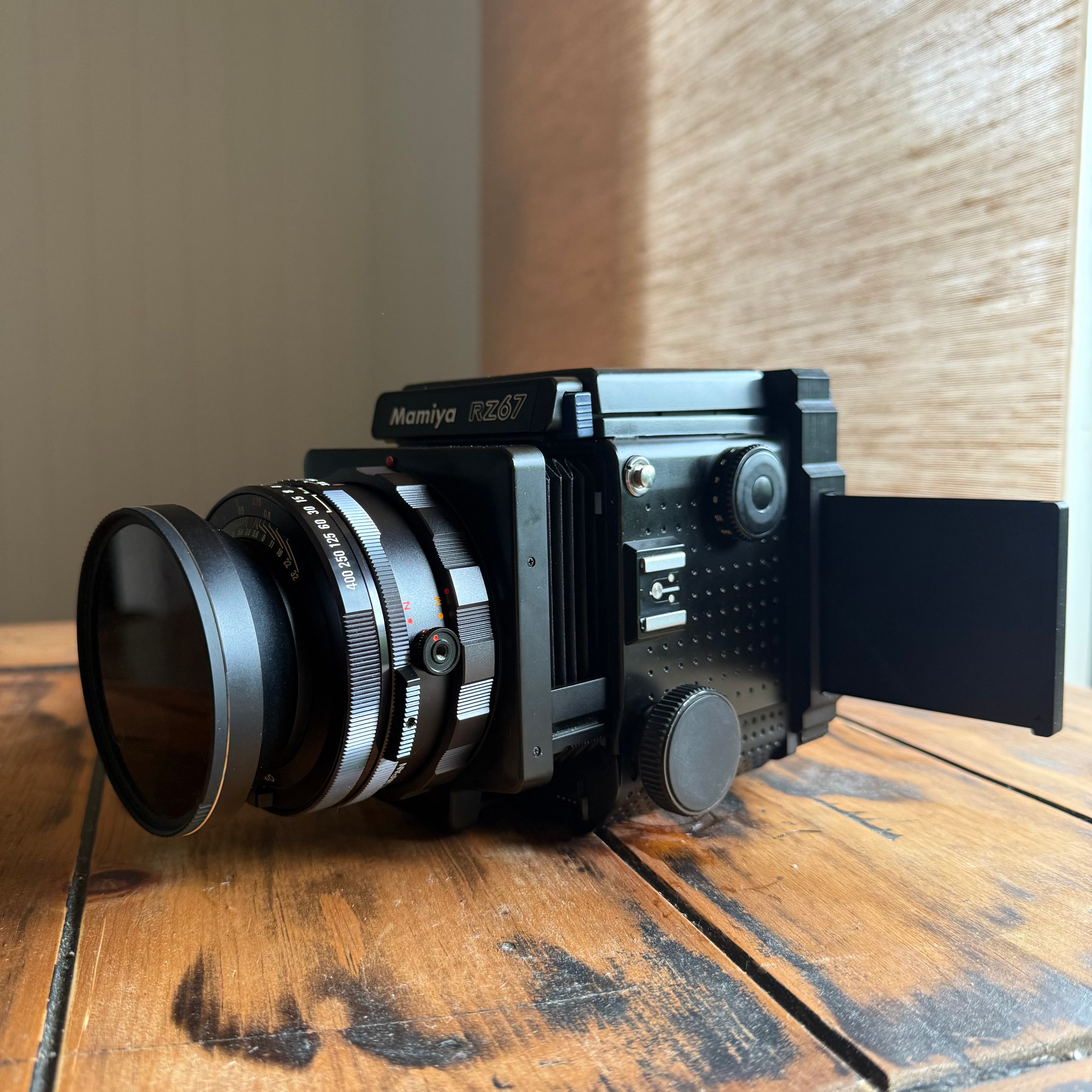 JingStax RZ Black - Motorized Instax Square Back for Mamiya RZ67