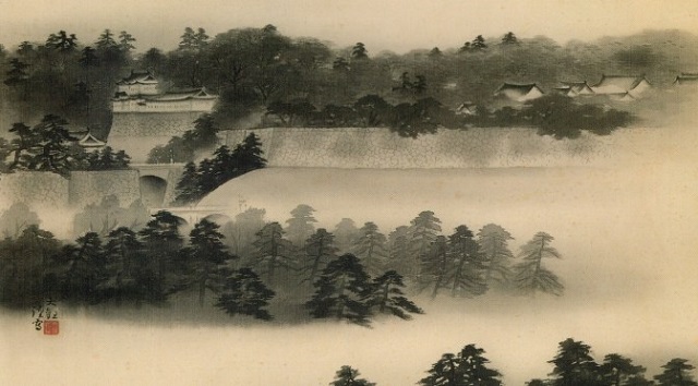 名画を歩く（東京坂道ゆるラン）横山大観「千代田城」 | JIBUN