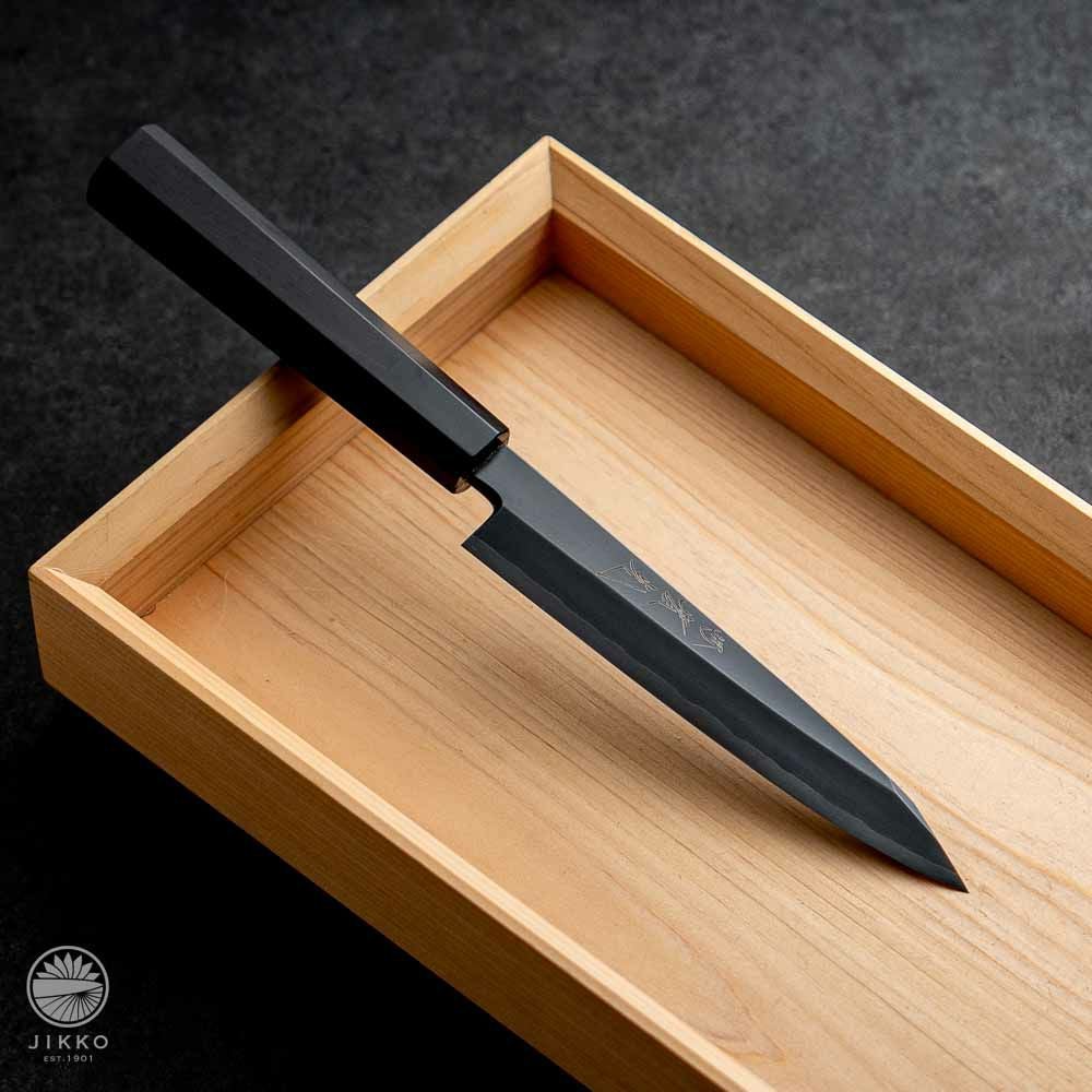 銀座 銀三鋼】 片刃 切付ペティ | 包丁通販なら明治33年創業の大阪 堺