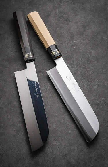 鎌薄刃 和包丁／片刃包丁｜堺包丁の通販 實光刃物(じっこうはもの