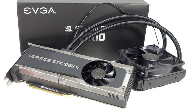 GTX 1080 Ti用簡易水冷キット「EVGA GTX 1080 Ti SC HYBRID Waterblock