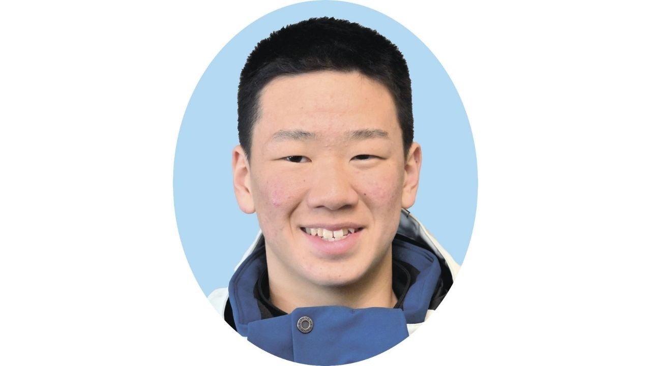 群馬県高校・中学総体スキー》中学男子・大回転 渡辺弥月（水上スキー