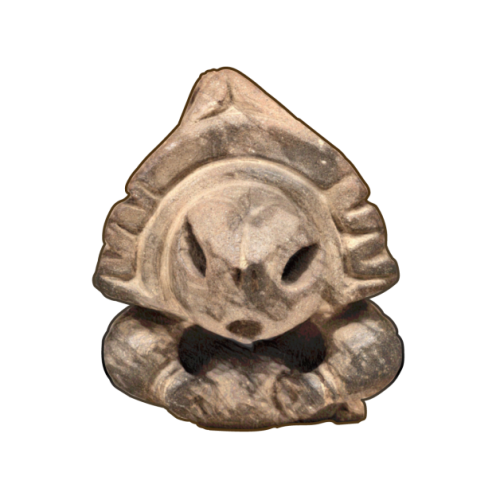 山梨県韮崎市穂坂町出土の顔面把手 | 縄文ドキドキ会