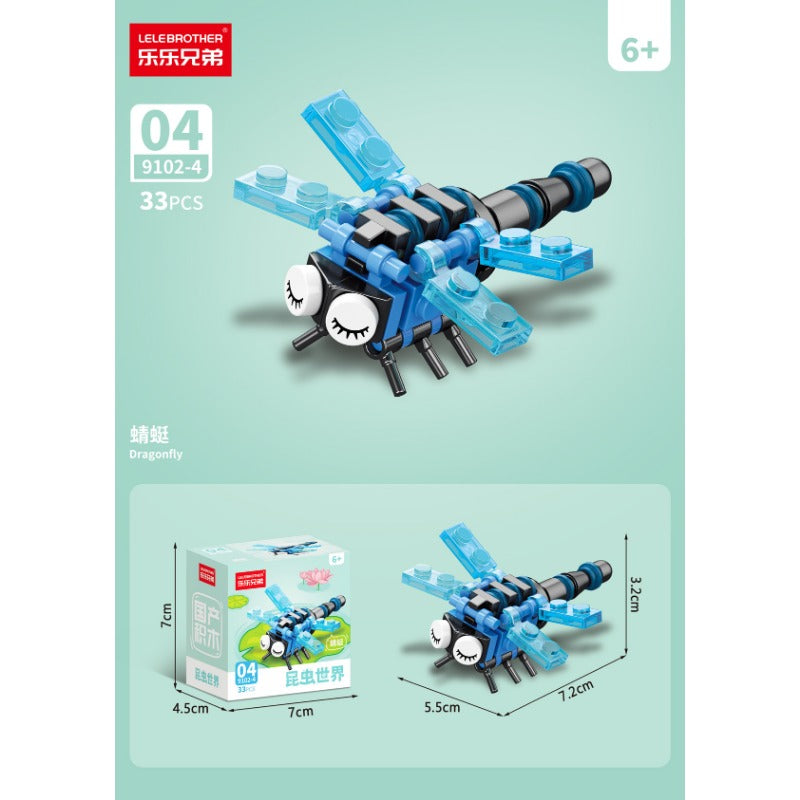 318PCS 9102 Insect World 10in1 – Joy Bricks