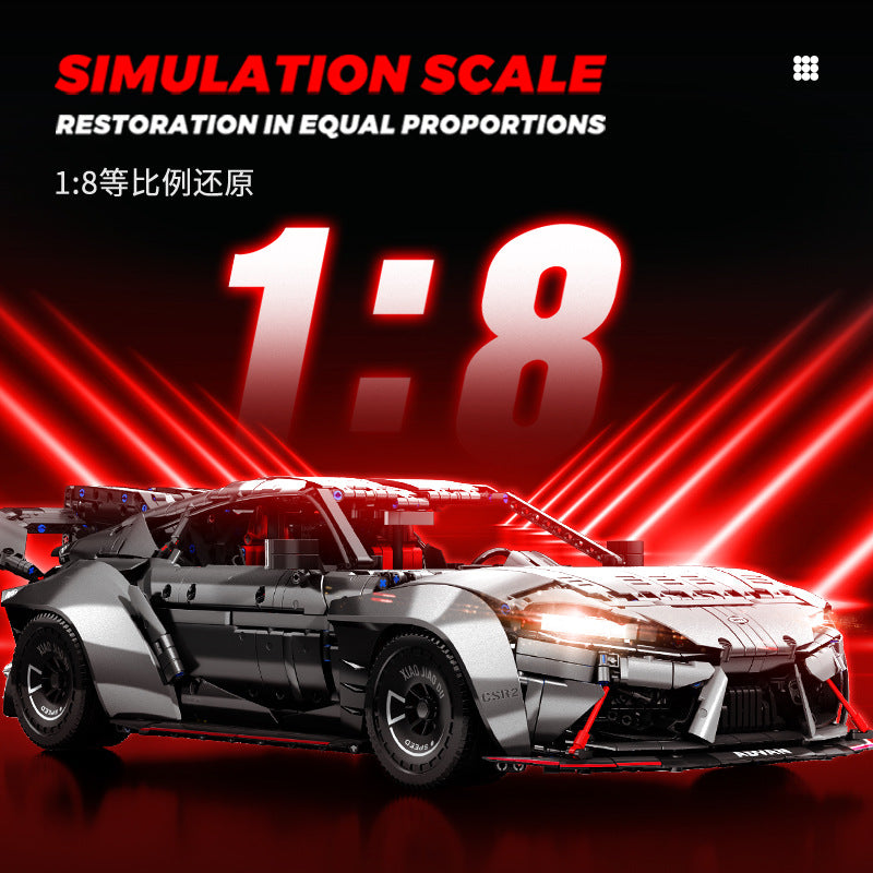 4399 pcs XJD JD019 Toyota Supra 1:8 – Joy Bricks