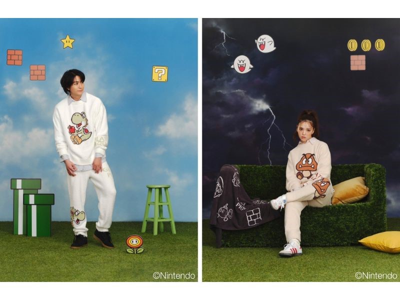 ジェラート ピケ×スーパーマリオ」コラボ全41アイテム登場！ マリオや