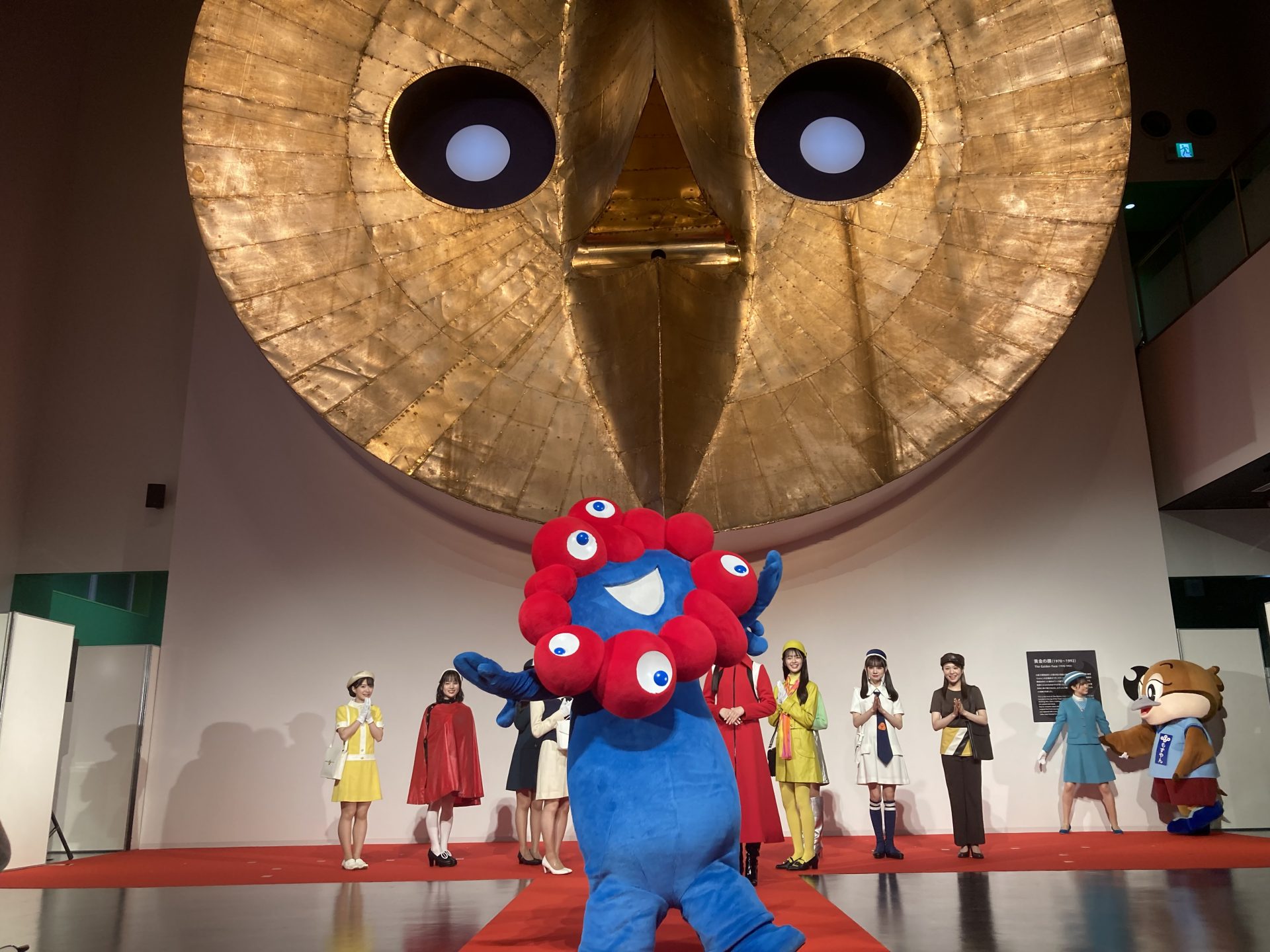 太陽の塔」初代“黄金の顔” オールドファン待望！ 半世紀超え、万博記念