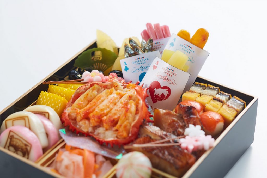 名探偵コナンおせち2024」予約受付開始 謎解き挑戦状付属 蝶ネクタイ型
