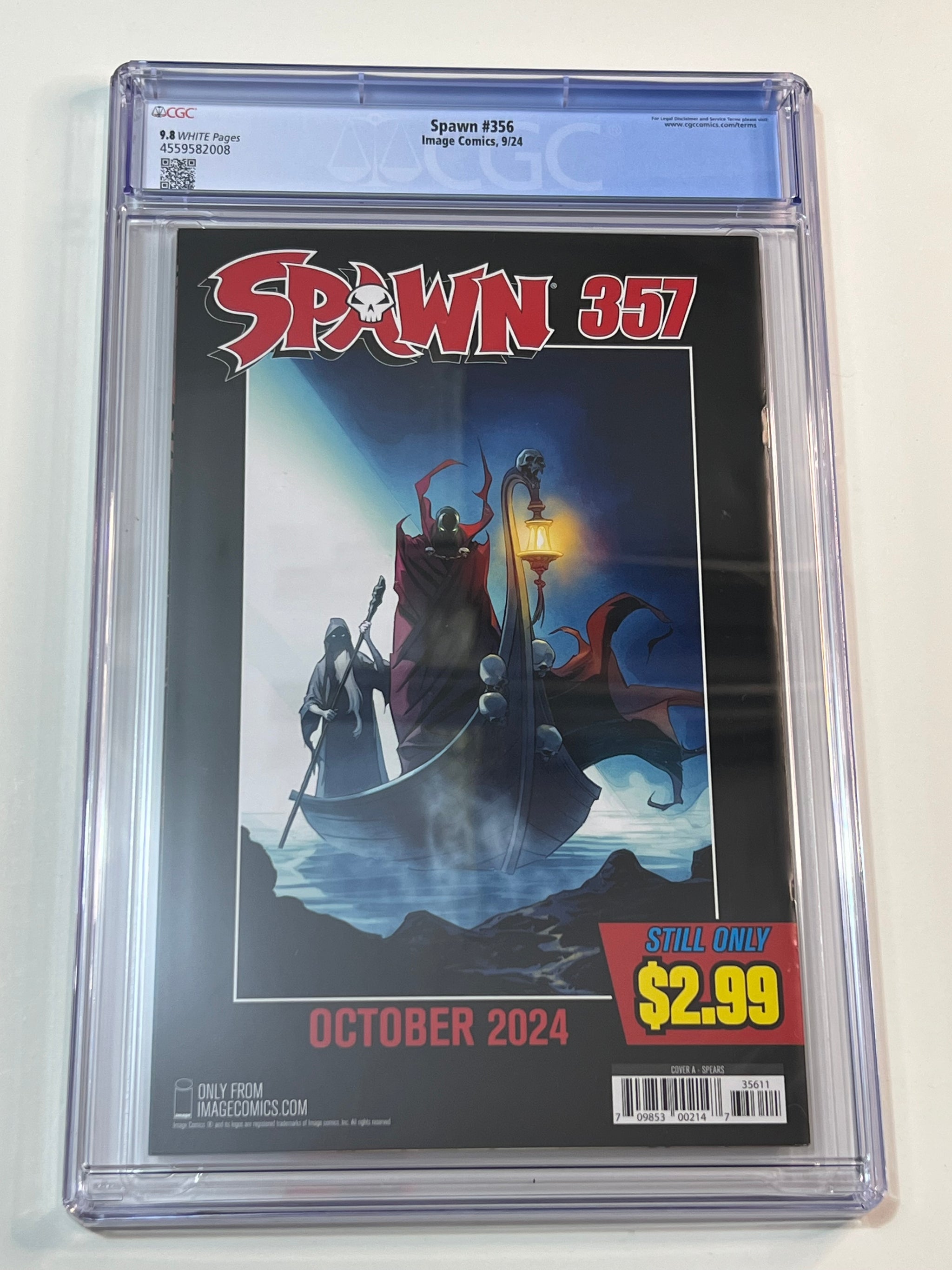 Spawn 356 CGC 9.8 - Mark Spears cover – Joels Comics