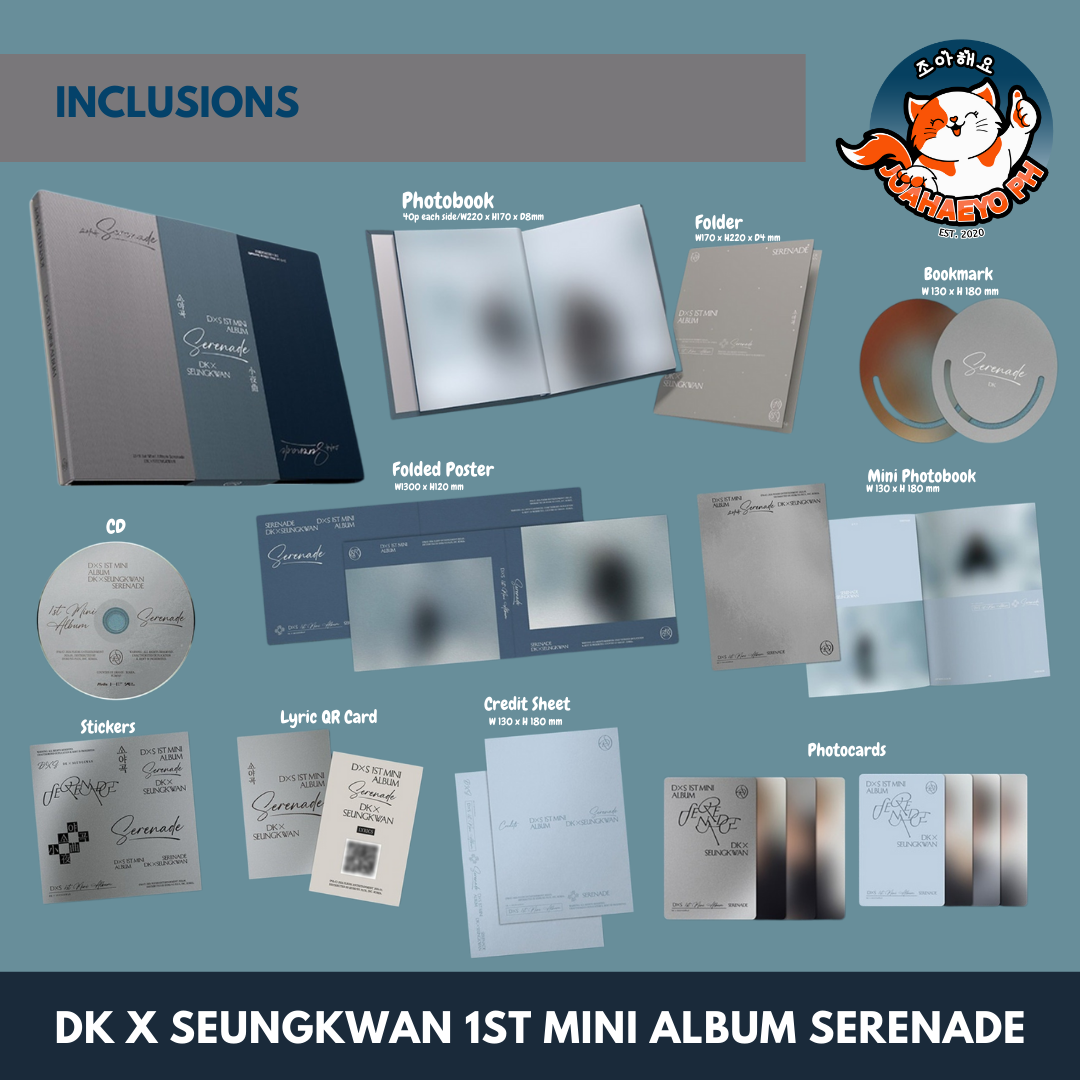 DK X SEUNGKWAN 1ST MINI ALBUM SERENADE | KPOP MERCH JOAHAEYO PH