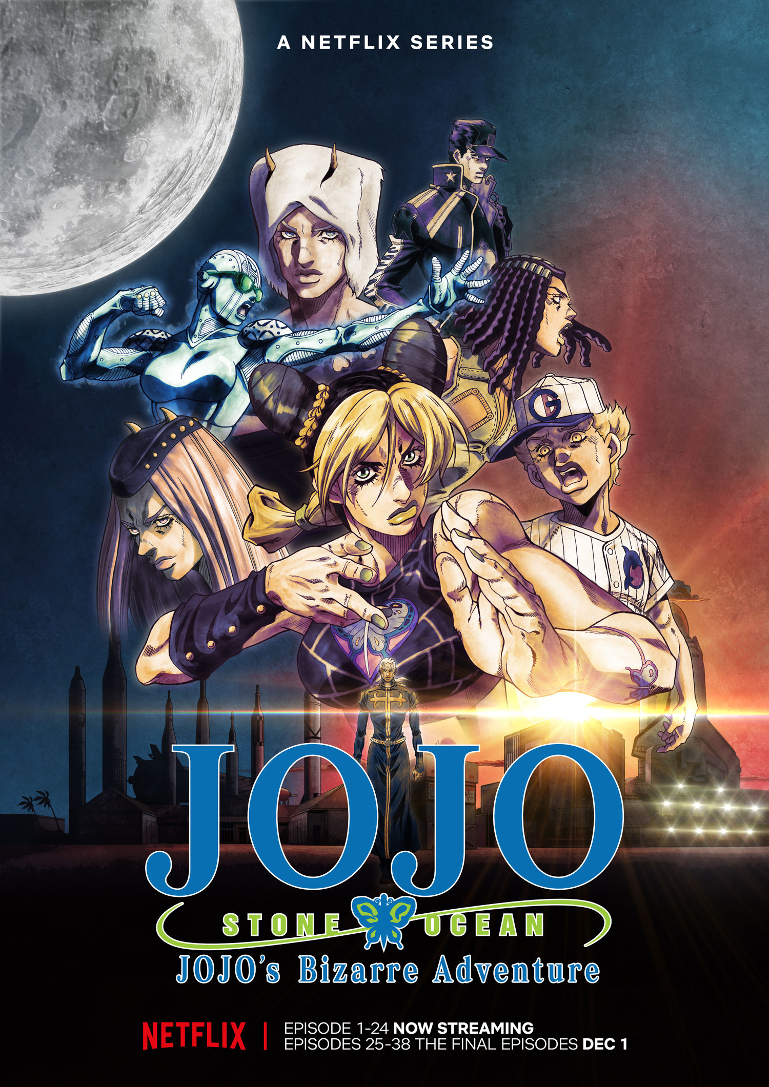 JoJo's Bizarre Adventure: Stone Ocean OST Set to Release in June