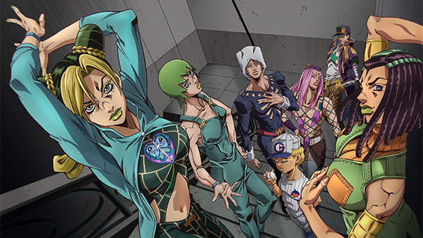 JoJo's Bizarre Adventure STONE OCEAN: KV and PV revealed! Main