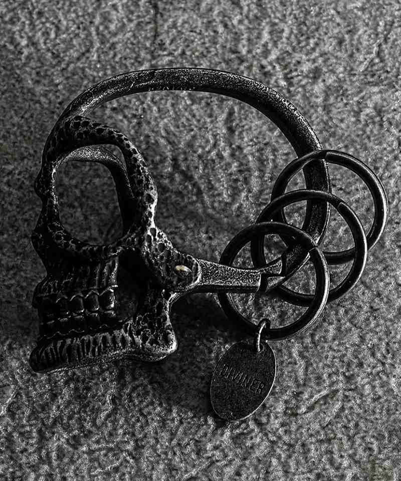 スカルキーリング キーホルダー｜【公式】DIVINER（ディバイナー）