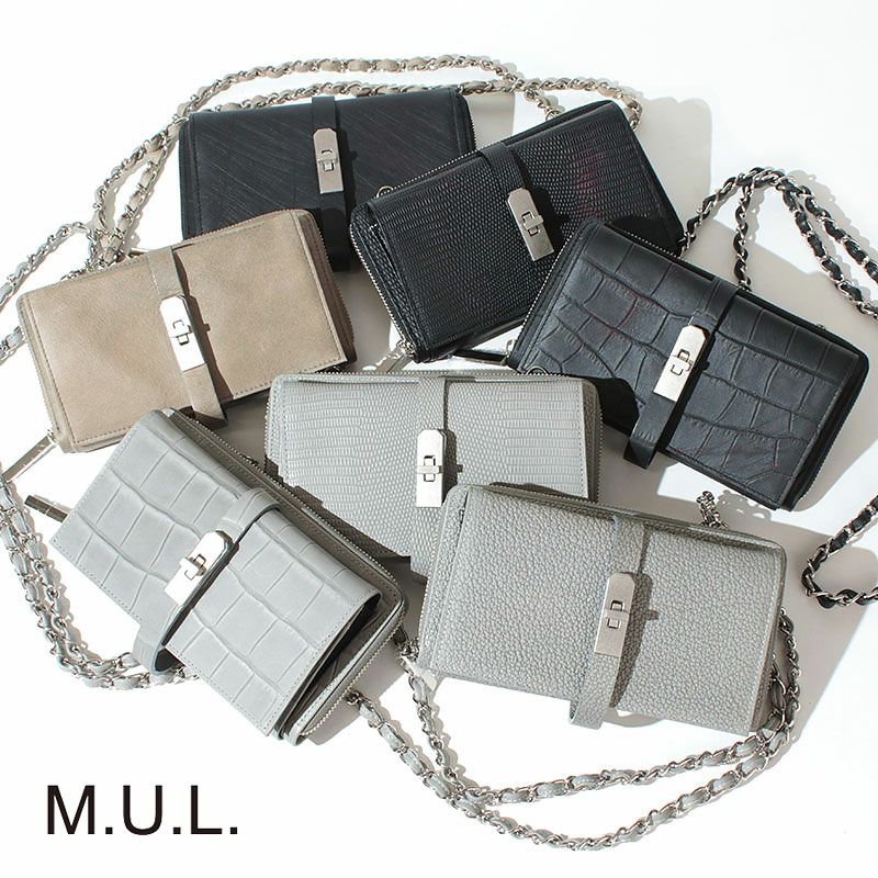 M.U.L. エムユーエル 財布 ウォレットショルダー MUL-008 クーポン対象