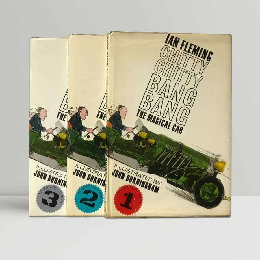 Ian Fleming - Chitty Chitty Bang Bang - First UK Editions 1964-65