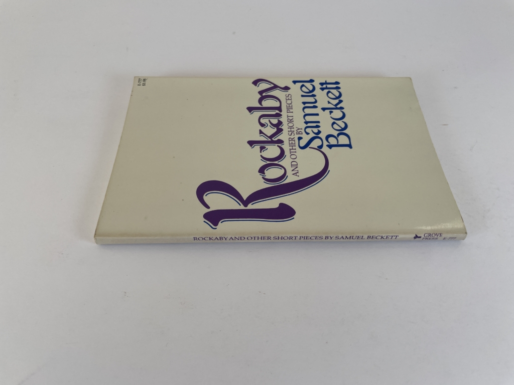 Samuel Beckett - Rockaby - SIGNED First Edition 1981