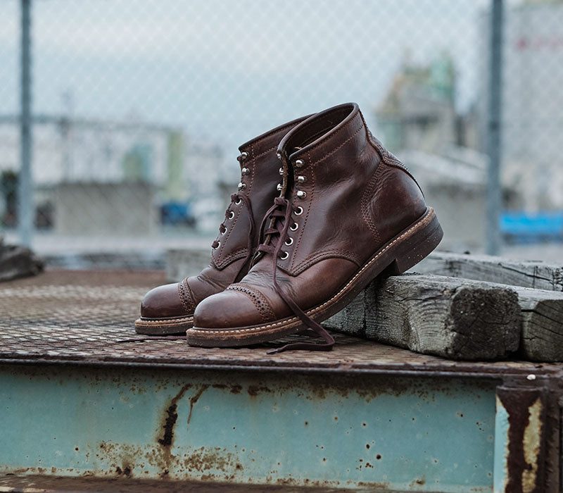 COMBAT BOOTS / HORWEEN LEATHER CXL TIMBER